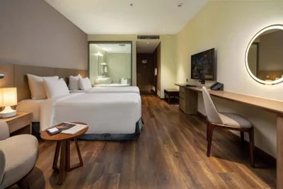 Deluxe Central - Mountain Twin — Flamingo Cát Bà Resort Managed by Flamingo Hotels & Resorts